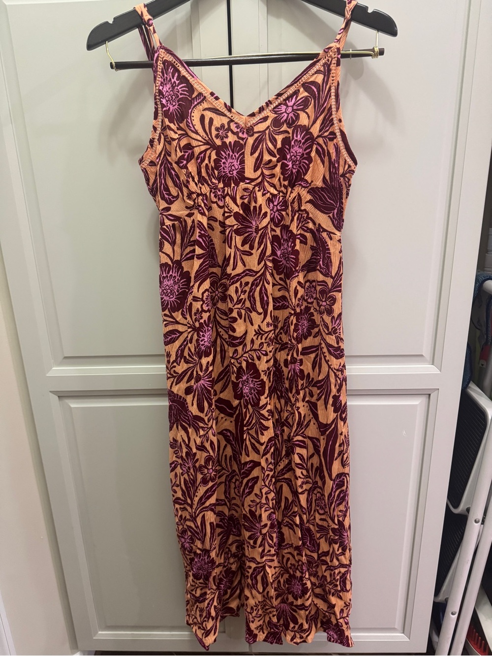 NWOT Patrons of Peace Christy Floral Maxi Dress - Size M